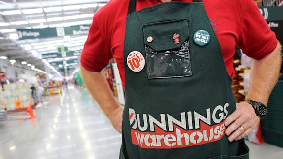 Bunnings owner Wesfarmers has written down $1 billion on its UK business.
