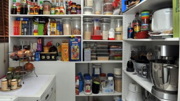 "My wife had the pantry redone while I was on MasterChef."