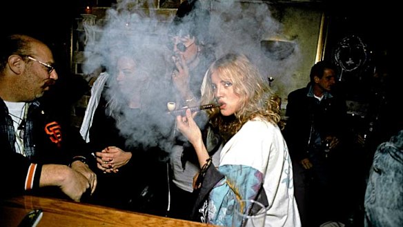 Celebrity hotspot ... Greenhouse, one of Amsterdam's better-known cannabis coffee shops.
