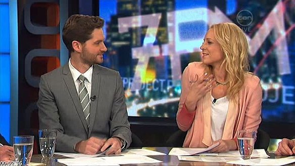 The 7pm Project .... bumping George Negus from the 6.30pm timeslot on Ten.