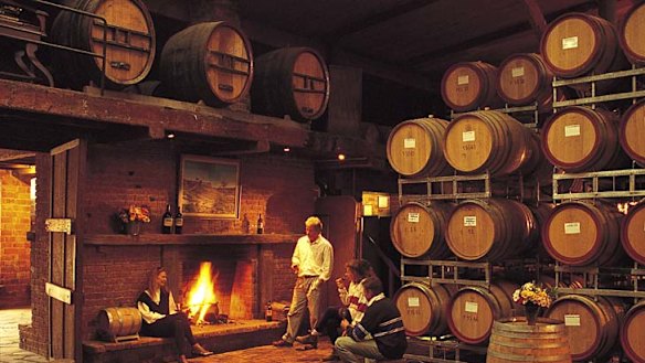 Warm welcome ... Wirra Wirra Winery, Fleurieu Peninsula.