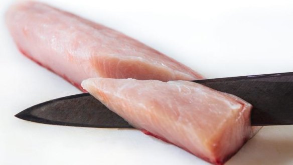 When making sushi at home, use a sharp knife and the freshest fish.