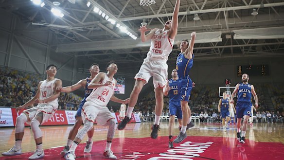 The Brisbane Bullets play the Chinese national team in a friendly on the Gold Coast in July.