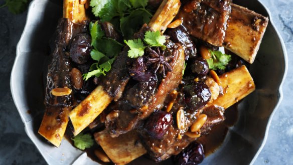 Neil Perry's Chinese-style ribs are aromatic as well as tasty.