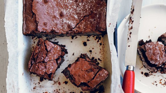 Chocolate beetroot brownies, from The Blue Ducks cookbook.