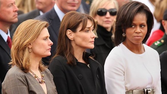 Sophia Loren's side-eye protege, Michelle Obama, throwing shade since 2008.