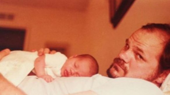 Thomas Markle, pictured here with baby Meghan Markle, may or may not attend his daughter's wedding.