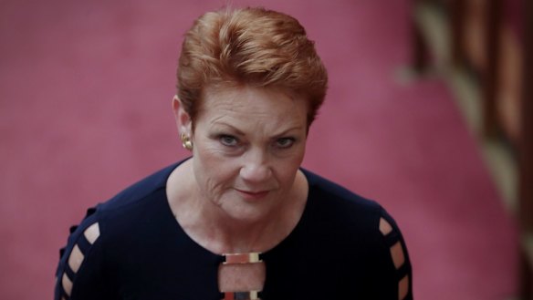 Muslims want to impose Sharia law because they "hate Western society," Senator Pauline Hanson told the ABC.
