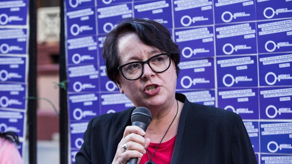 Labor's Penny Sharpe said woman were "running the gauntlet" outside abortion clinics because of the lack of safe access zones. 