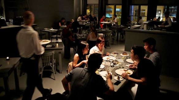 Low-fi contender: Cafe Paci's fit-out cost a mere $80,000.
