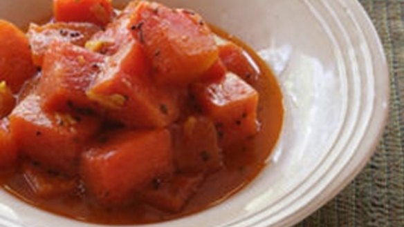 Rajasthani watermelon curry