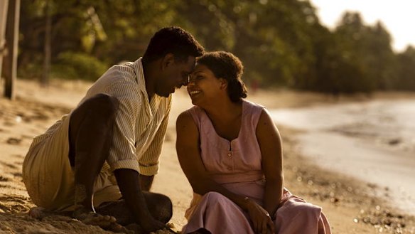 Jimi Bani, as Eddie Mabo, and Deborah Mailman, as his wife Bonita, had never met before the production of <i>Mabo</i>.