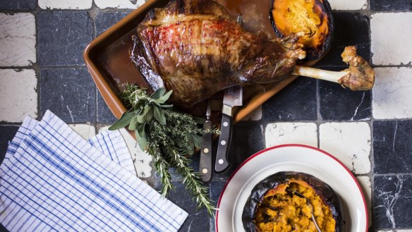 Ben Greeno's favourite comfort food is roast lamb with pumpkin. 