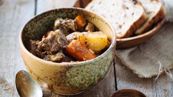 Beef stew and raisin bread? Trust me.