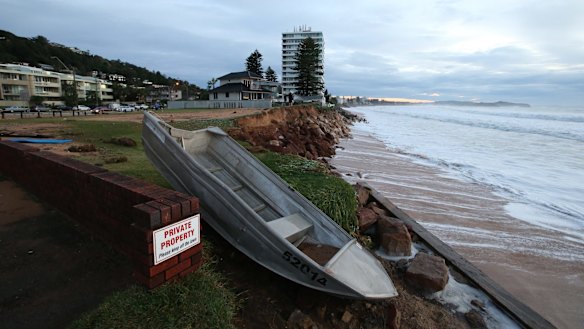 Collaroy, the morning after the big storm.