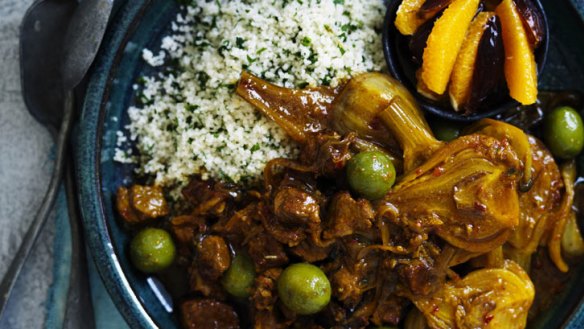 Mix it up: Lamb with fennel, preserved lemon and olives makes for a versatile base.