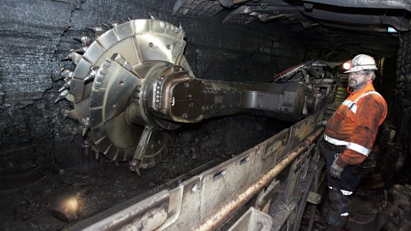 The Dendrobium underground coal mine in the Special Areas near the Illawarra.