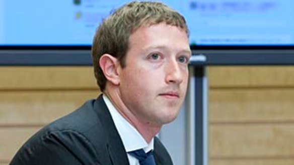 Mark Zuckerberg, founder and chief executive officer of Facebook Inc.