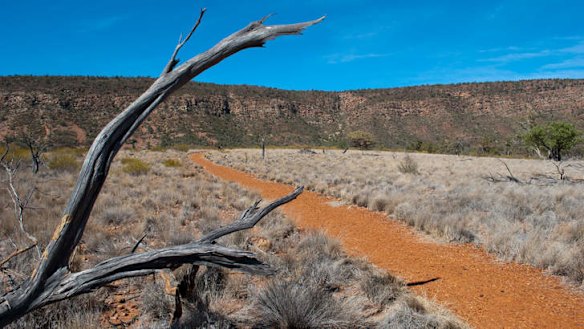 Bennett's Gorge in Gundabooka National Park.