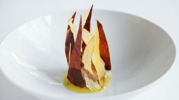 One of the inventive dishes from Marque.