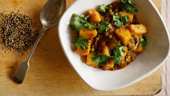 Humble vegetables get a kick from a fragrant spice mix.