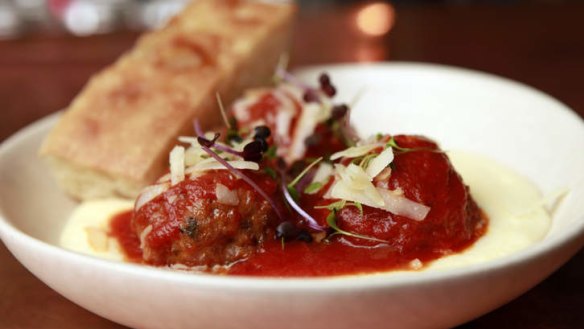 The lane has attracted a number of new restaurants, including Meatball and Wine Bar.