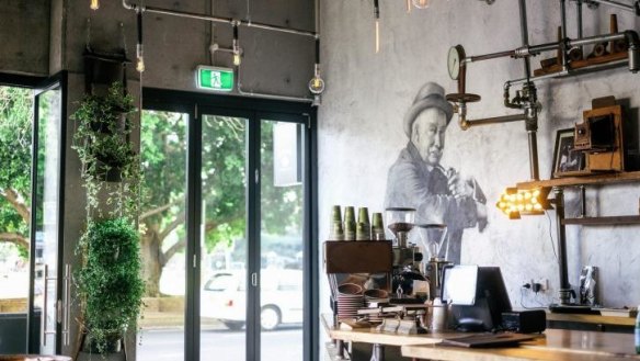 Local Mbassy cafe, Ultimo pays homage to revolutionaries and local hooligans of the 1920's.