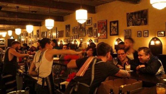 Butcher turned bar: Earl's Juke Joint on King Street, Newtown.