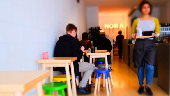 Small and smart: Nora offers a playful vision.