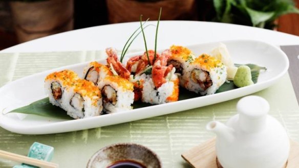 Nobuyuki Ura is the creative force behind sushi e's menu.
