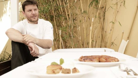 No-one home: Manu Feildel's L'etoile hasn't re-opened its doors.