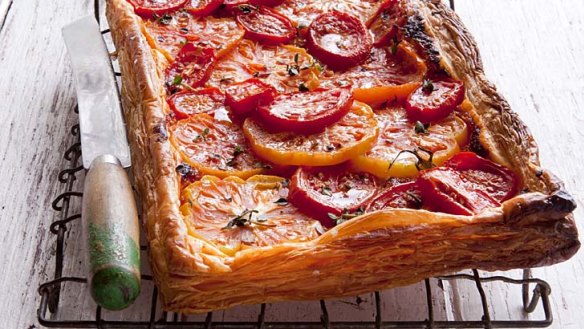 Tomato tart.