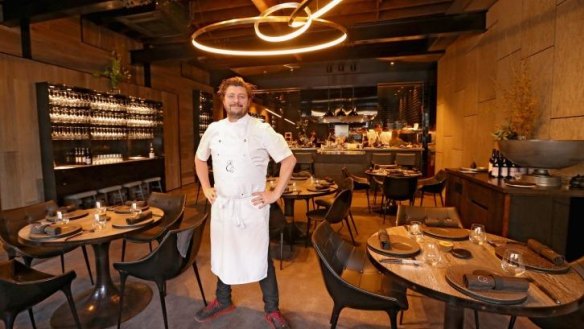 Chef Scott Pickett in his new degustation-only restaurant.