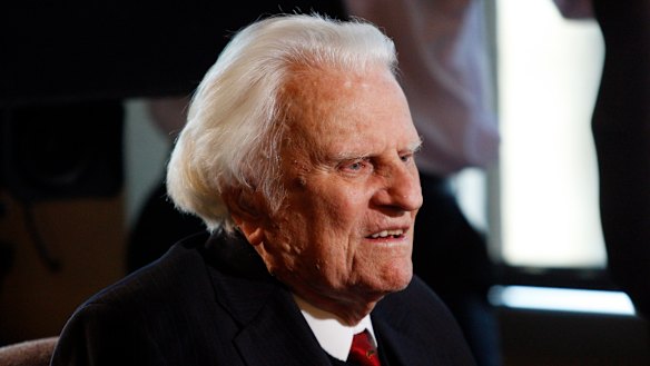Billy Graham, pictured in 2010, suffered Parkinson's disease and had faced many ailments later in life.