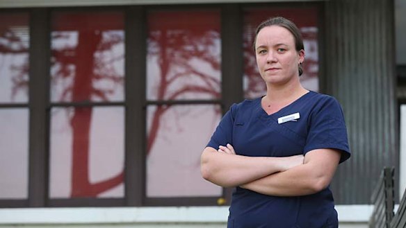 "I think people should be able to enjoy retirement when they still have years to enjoy it.": Nurse Frances Usherwood is not a fan of the new pension age.