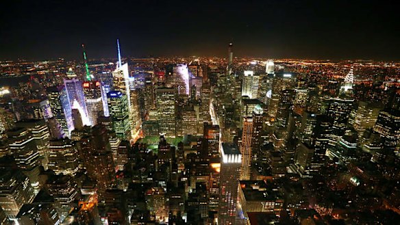 New York City on Tuesday. Photo: Alex Ellinghausen