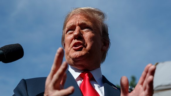 US President Donald Trump