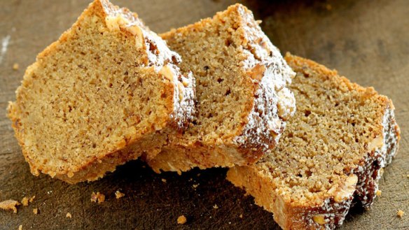 Espresso and hazelnut cake.