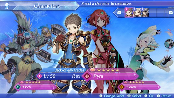 New Blades are acquired in a lucky dip system, and the rarest ones are fully fleshed-out characters.