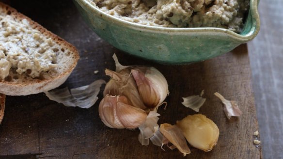 Eggplant dip.