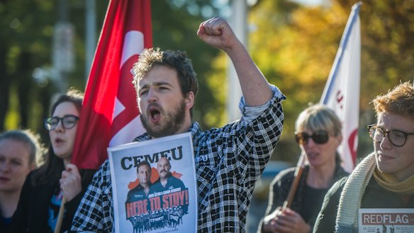 The CFMMEU has alleged a contractor working on the new government building next to the ACT Legislative Assembly has underpaid staff. The company denies the allegations. 