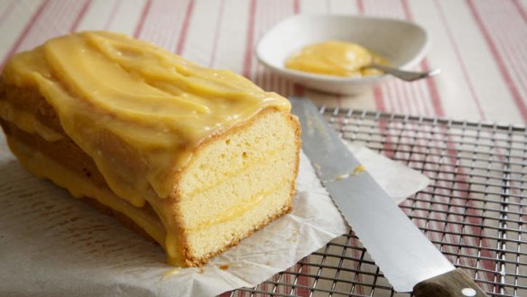 Get tart: The lemon curd functions as both icing and filling.