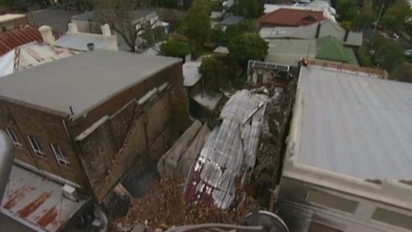 Father confronted by nightmare after Rozelle explosion