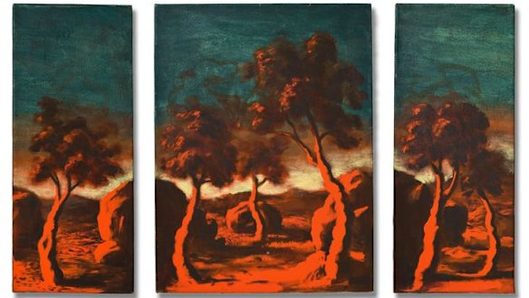 <i>Two Half-Sections from Clark's Myriorama with Timon of Athens</i>, Alcibiades, Timandra and Phrynia, 2011.