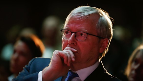 Former prime minister Kevin Rudd was ousted by his own party as leader. The AICD says four-year fixed terms would stop that.