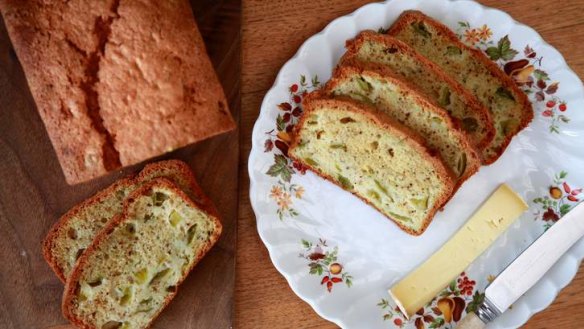 An end-of-summer twist on carrot cake; use up those green tomatoes.