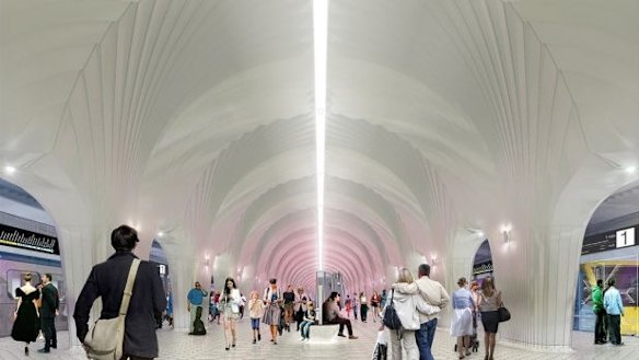 Five new stations will be build as part of the Metro Rail project. 