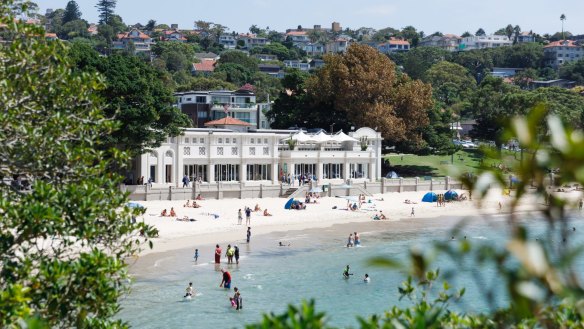 The Bathers' Pavilion at Balmoral Beach in Mosman, Sydney.