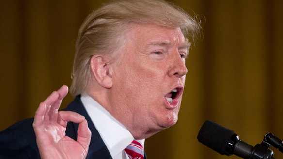 US President Donald Trump.