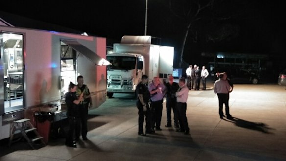 Police shot a man dead at a bottleshop in Park Orchards on Sunday night.